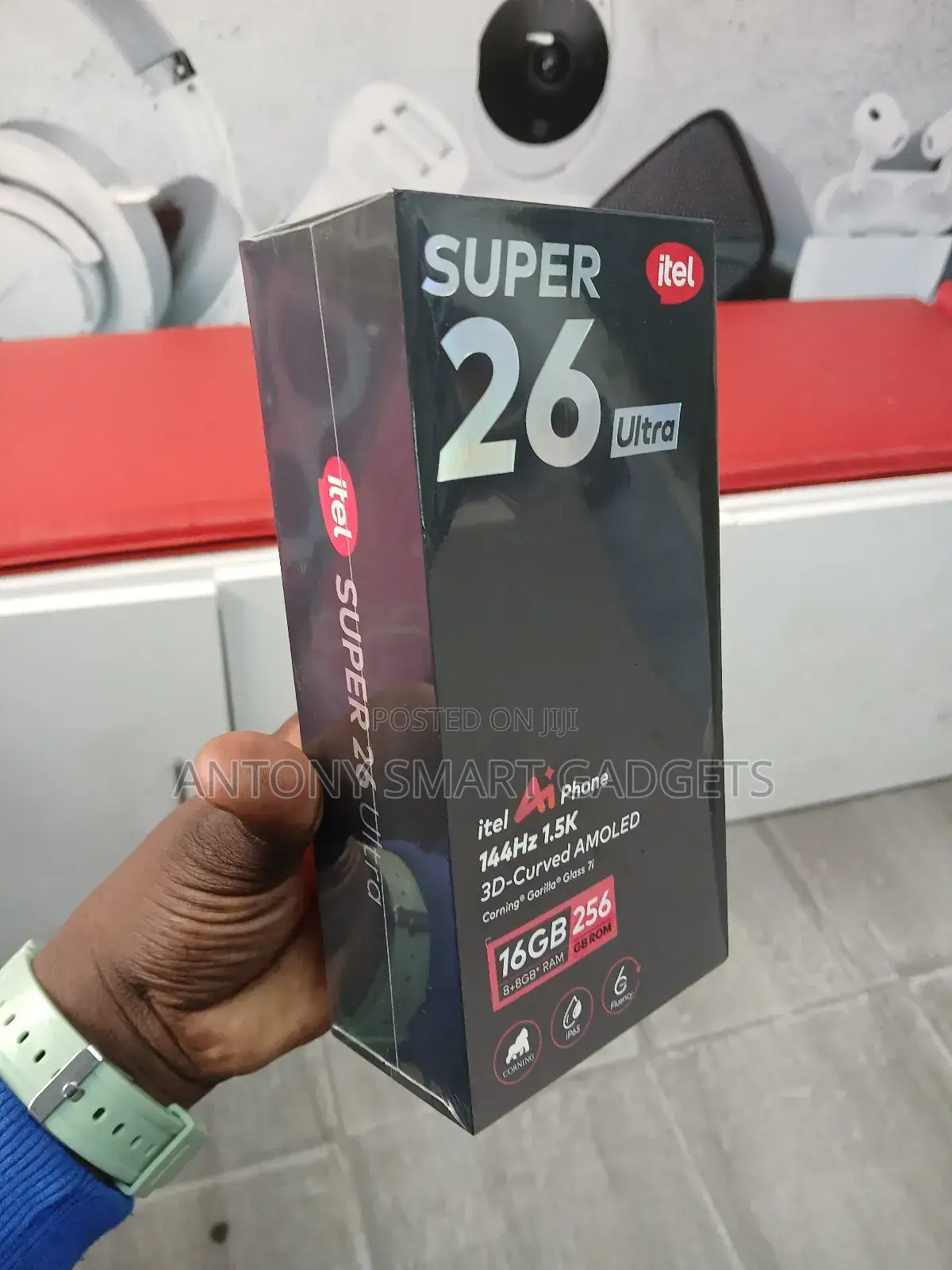 New Itel S26 Ultra 256 GB Blue
