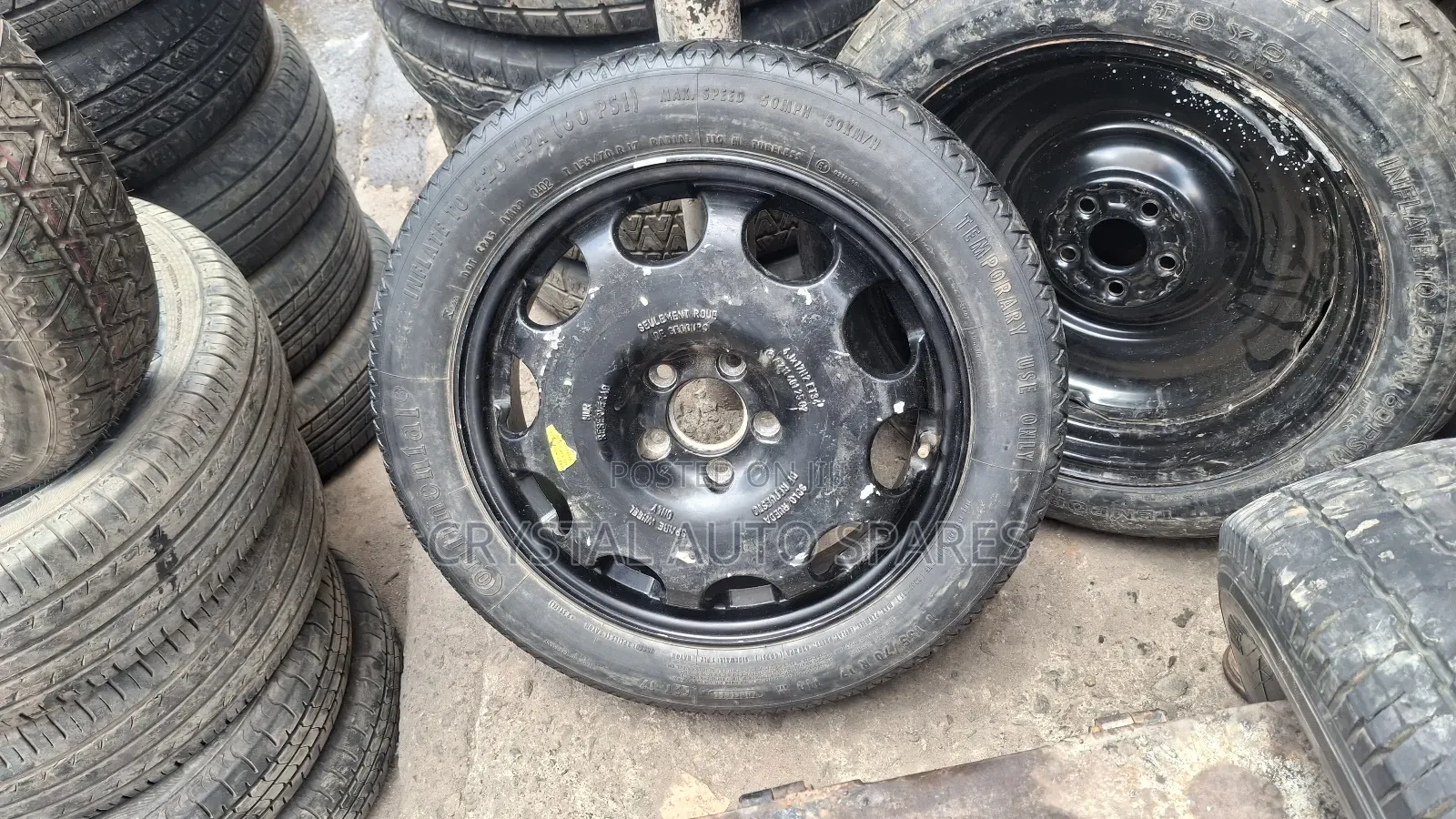 Spare Wheel (Donut) Different Sizes