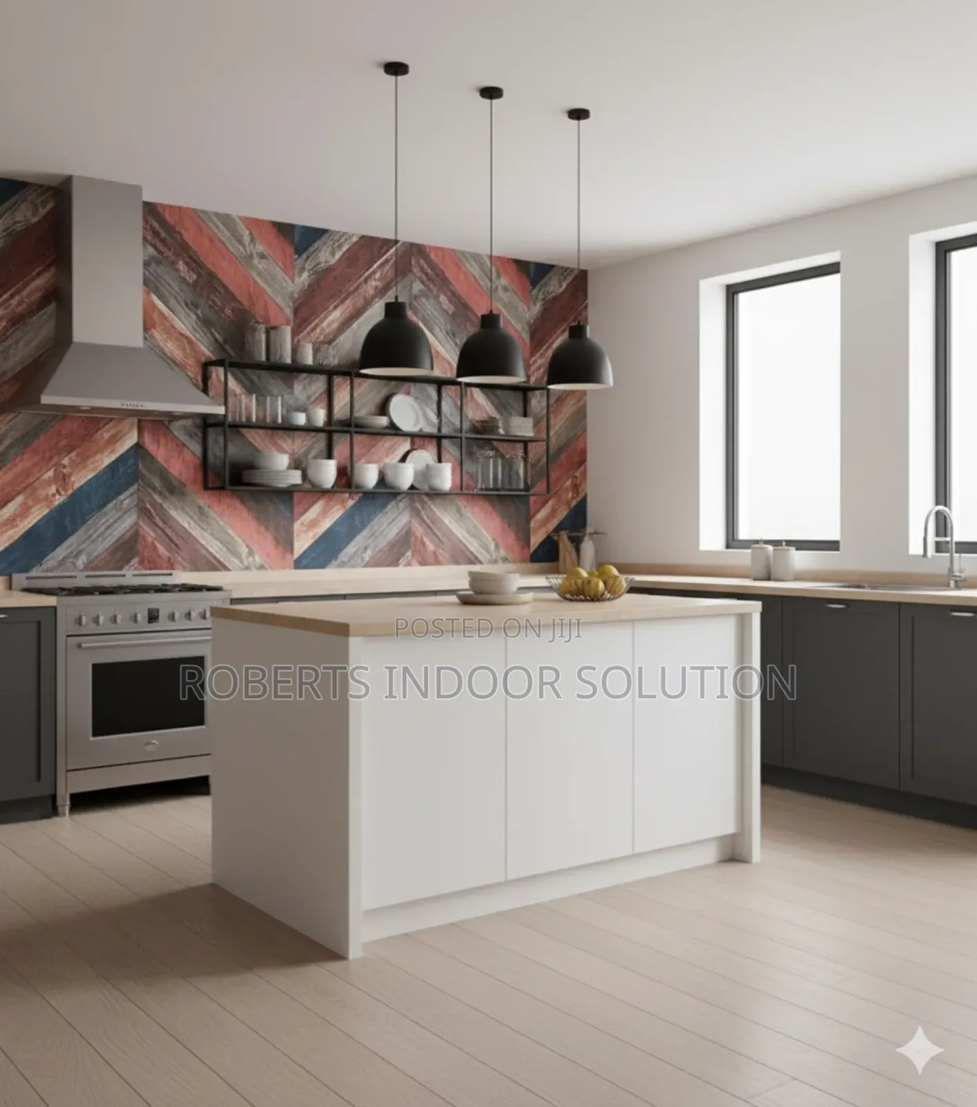 2 Retro Vintage Wallpaper 0.45×10m – Peel Stick Easy Diy