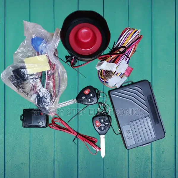 Anti-Theft Universal Car Alarm System With Flip Keys for All Vehicles