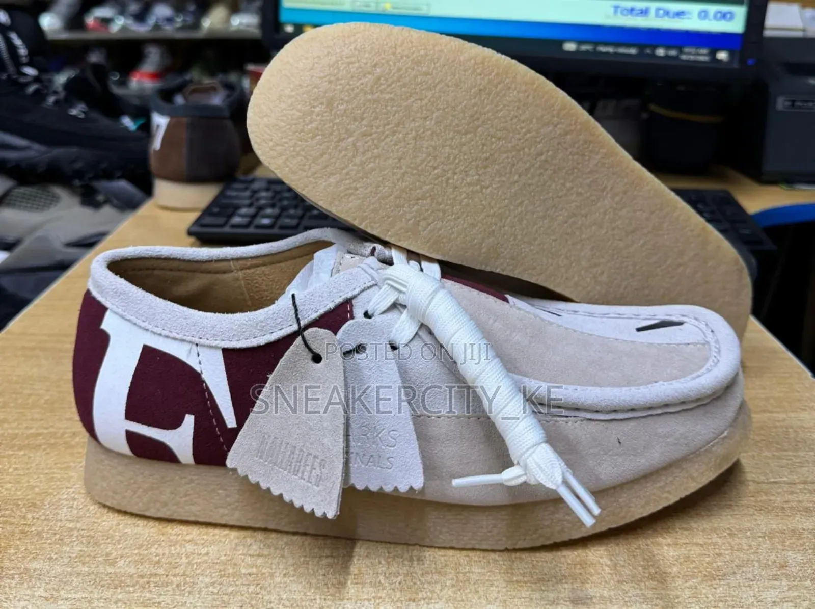 Custom Clarks Wallabees