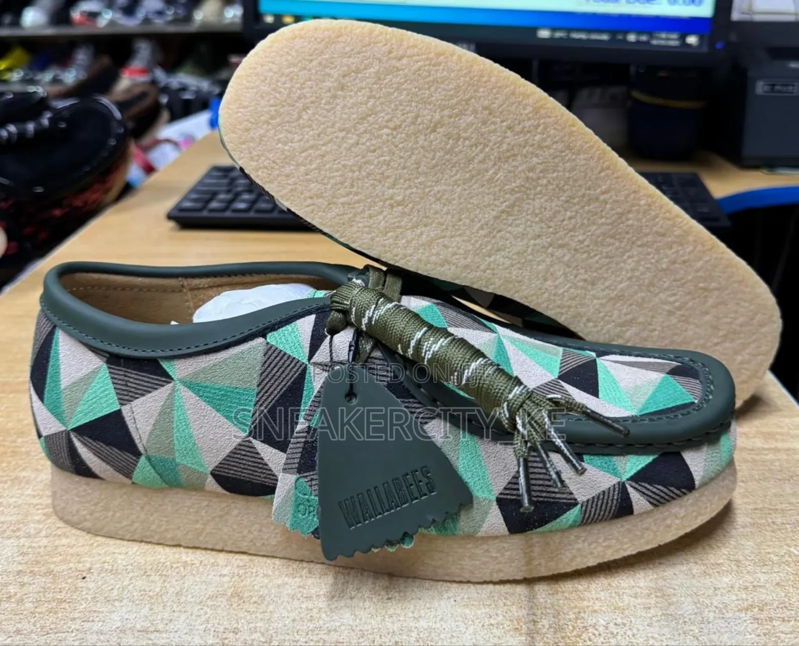 Custom Clarks Wallabees
