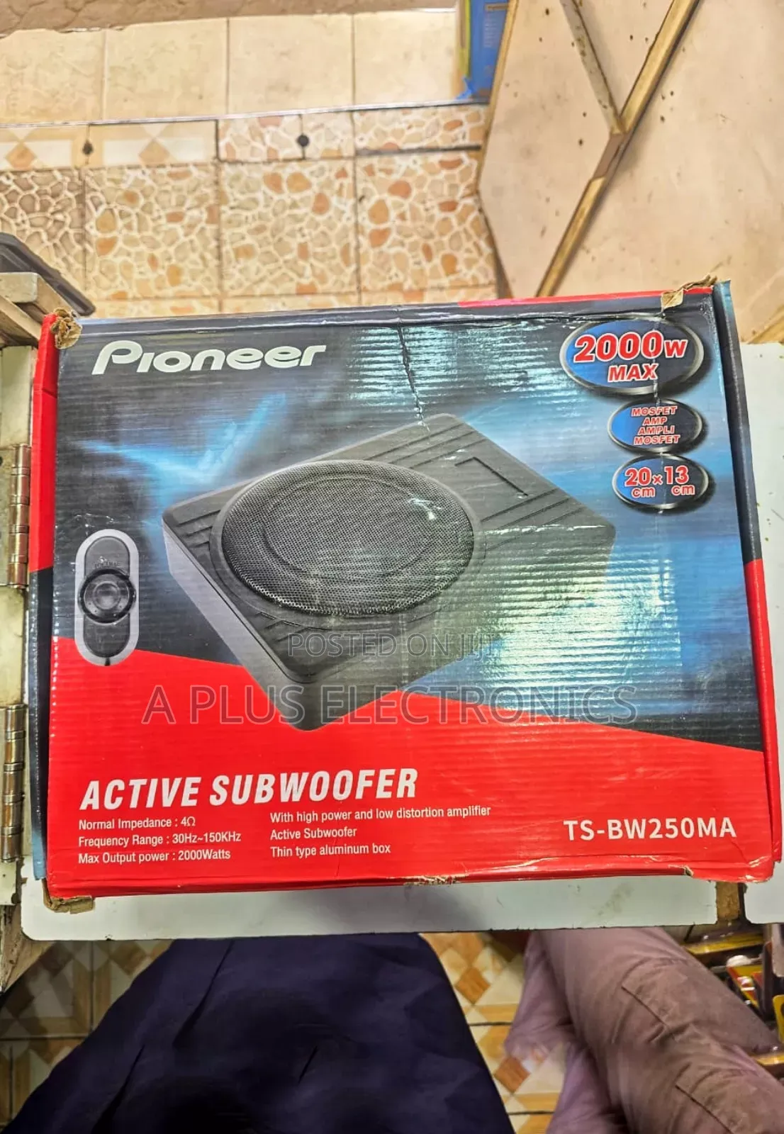 Bk250 Underseat Subwoofer