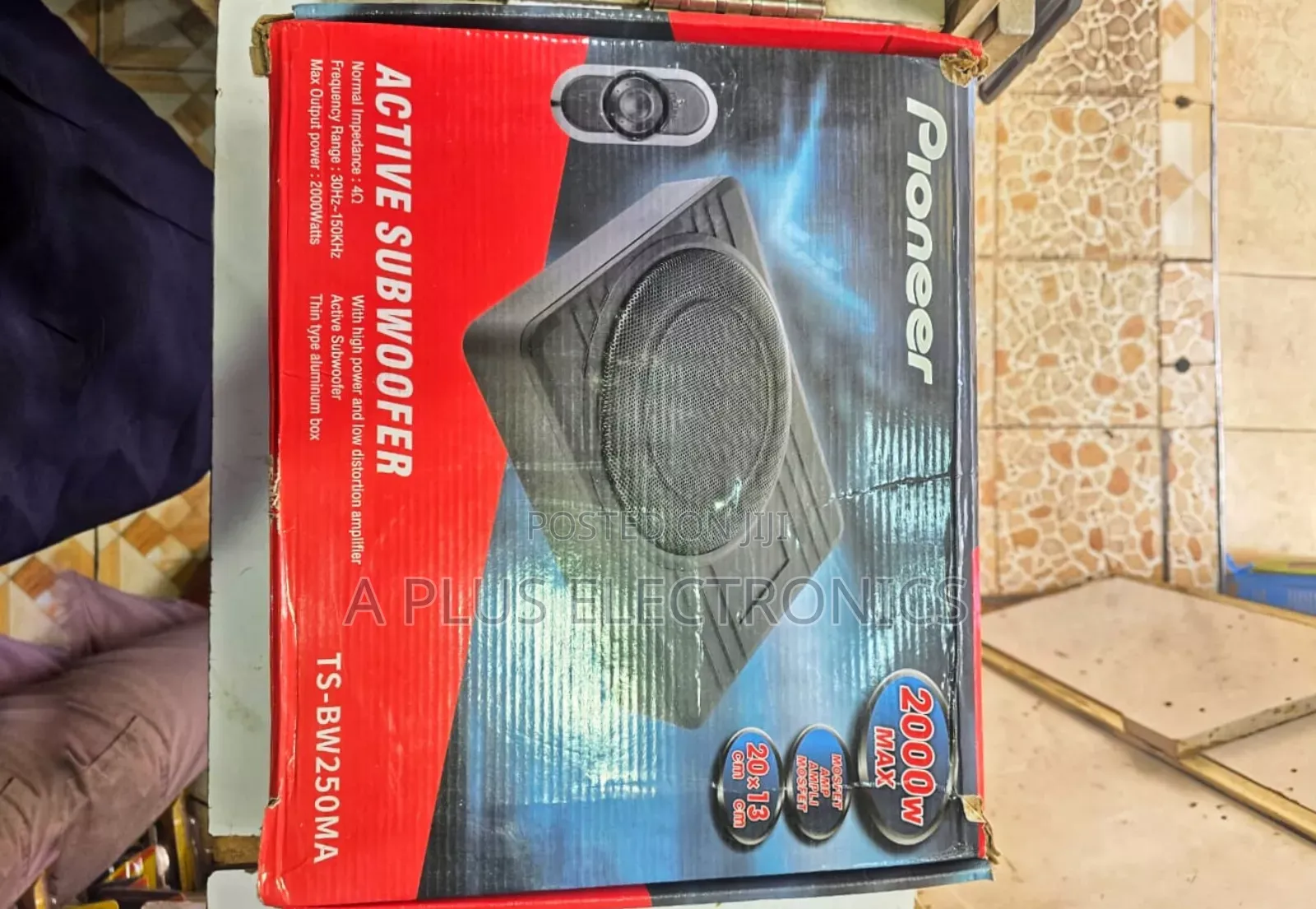 Bk250 Underseat Subwoofer