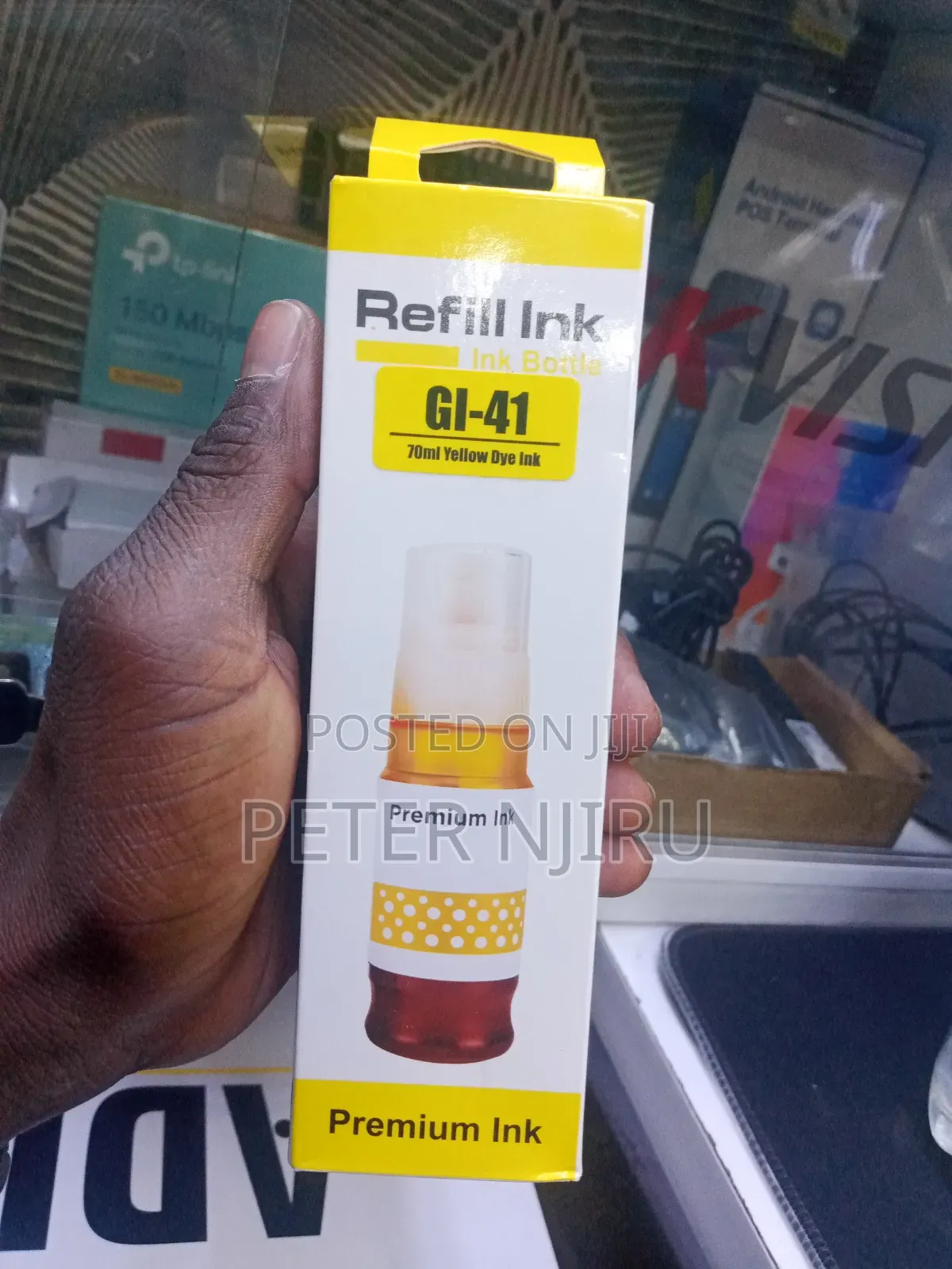 Gi-41y Ink Bottle, Yellow