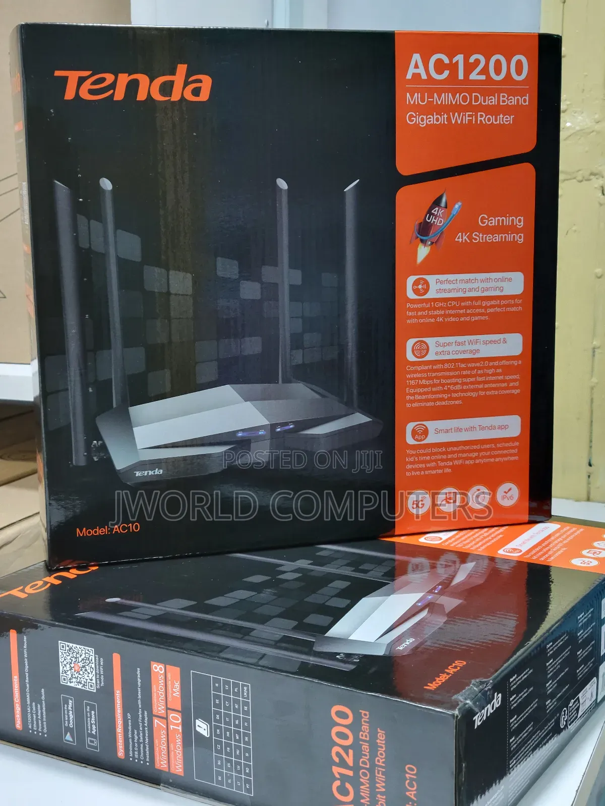 Tenda Ac10 Ac1200 Router // Tenda Ac10 Ac1200 Router