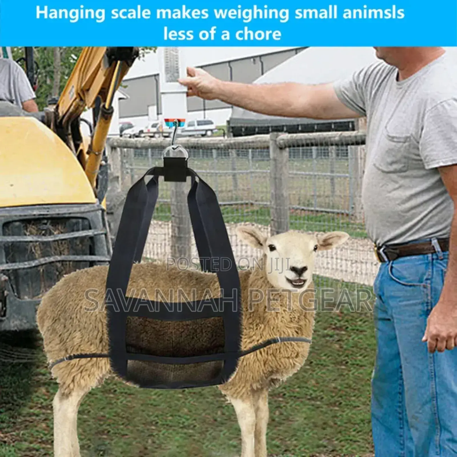 Animal Weight Weight Scale Sling Adjustable Hanging Harness