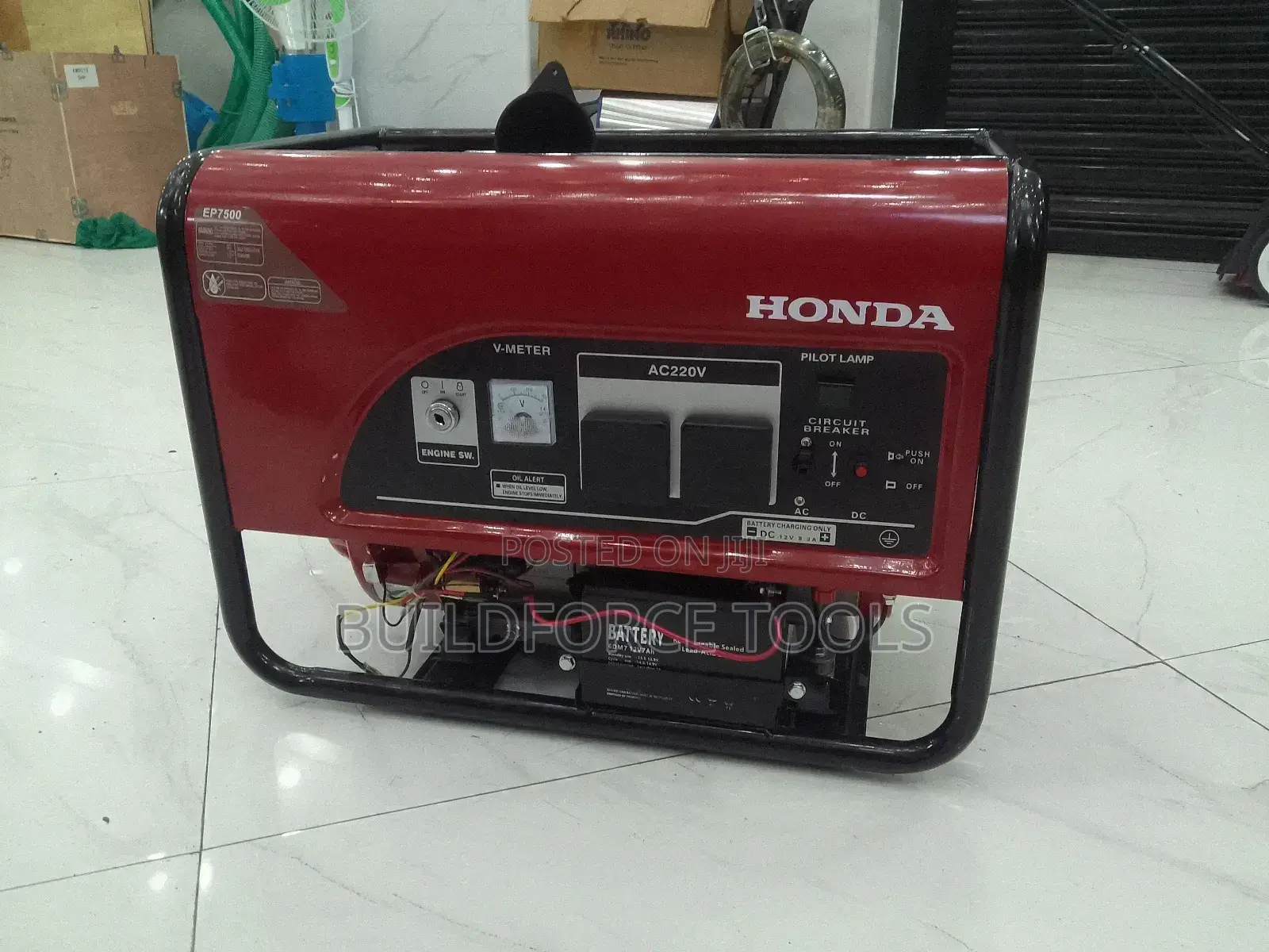 Honda 5.5kva Keystart Generator