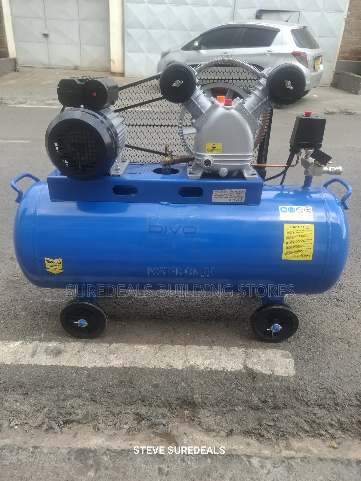Divo Air Compressor 100ltrs,