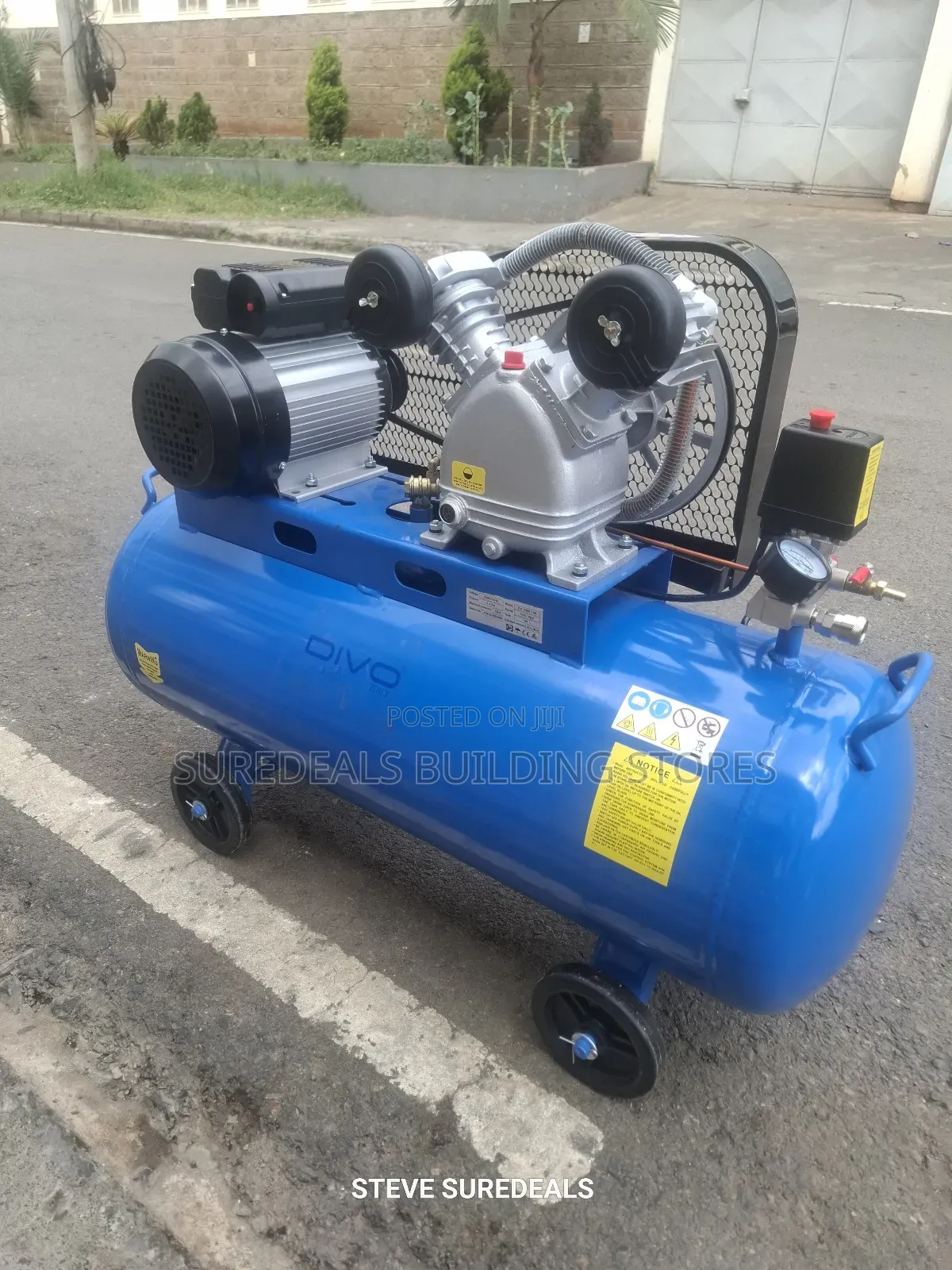 Divo Air Compressor 100ltrs,