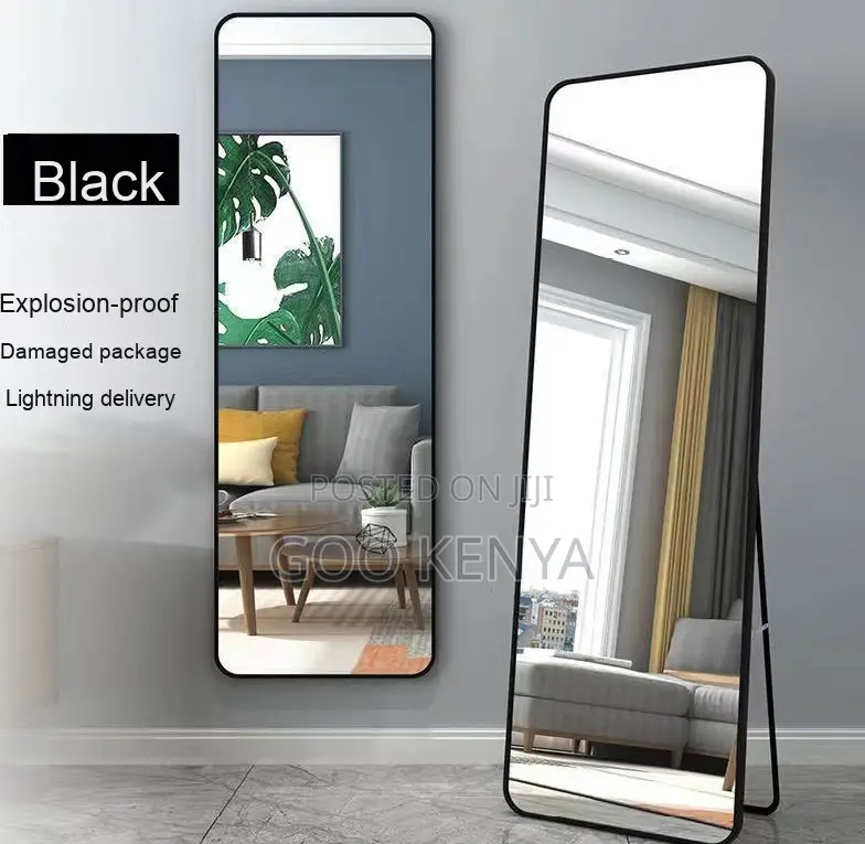 Home Mirror; Fashion Full Length Mirror With Anti-Rust Aluminum Frame