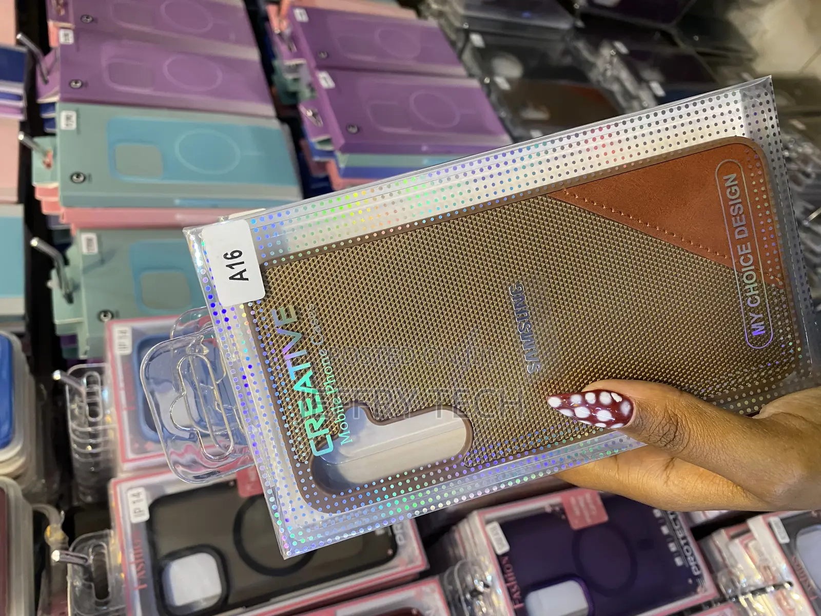 Cocoas Samsung Galaxy A16 Back Cover Case (Elegant Pu Leather
