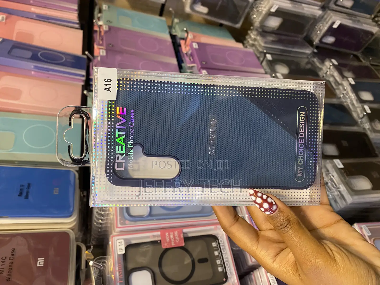 Malics Pu Leather Finish Samsung Galaxy A16 Back Cover Case
