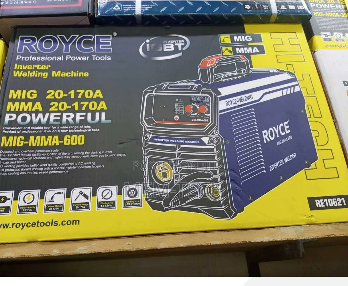 Royce Mig-Mma 600 Inverter Welding Machine