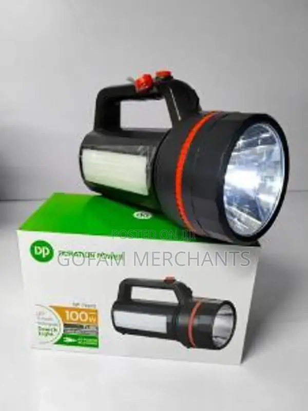 Dp Powerful Led Portable Rechargeable Search Torch
