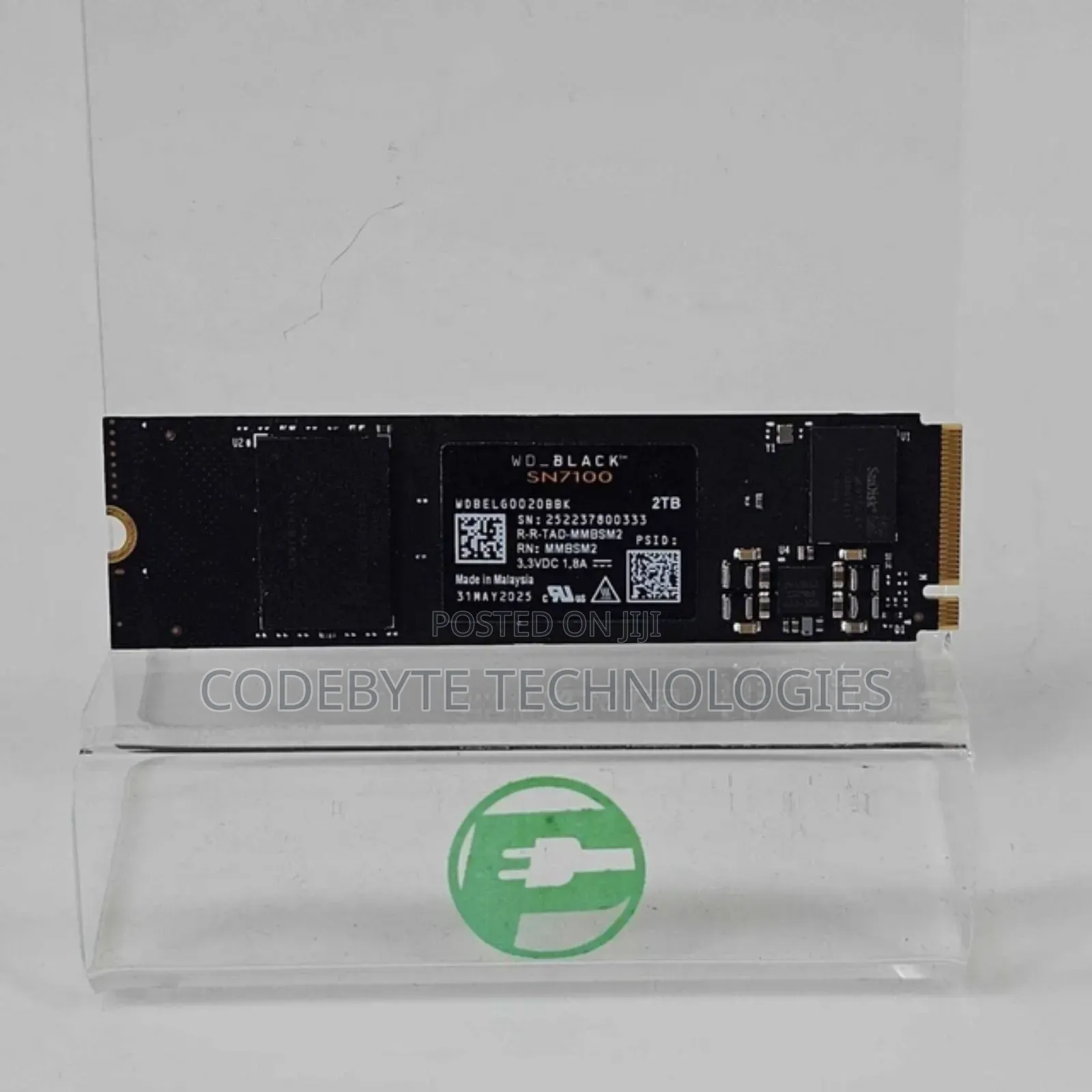 Western Digital Wd Green Sn3000 Nvme Internal SSD 1tb