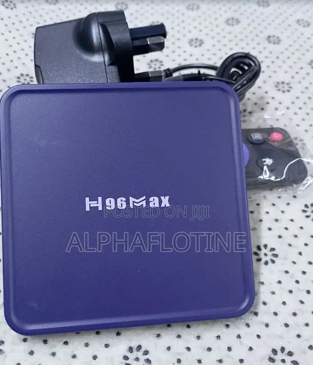 Set Top Box H96 Max Android Tv Box V12- Rom 4gb/64 Gbstorage