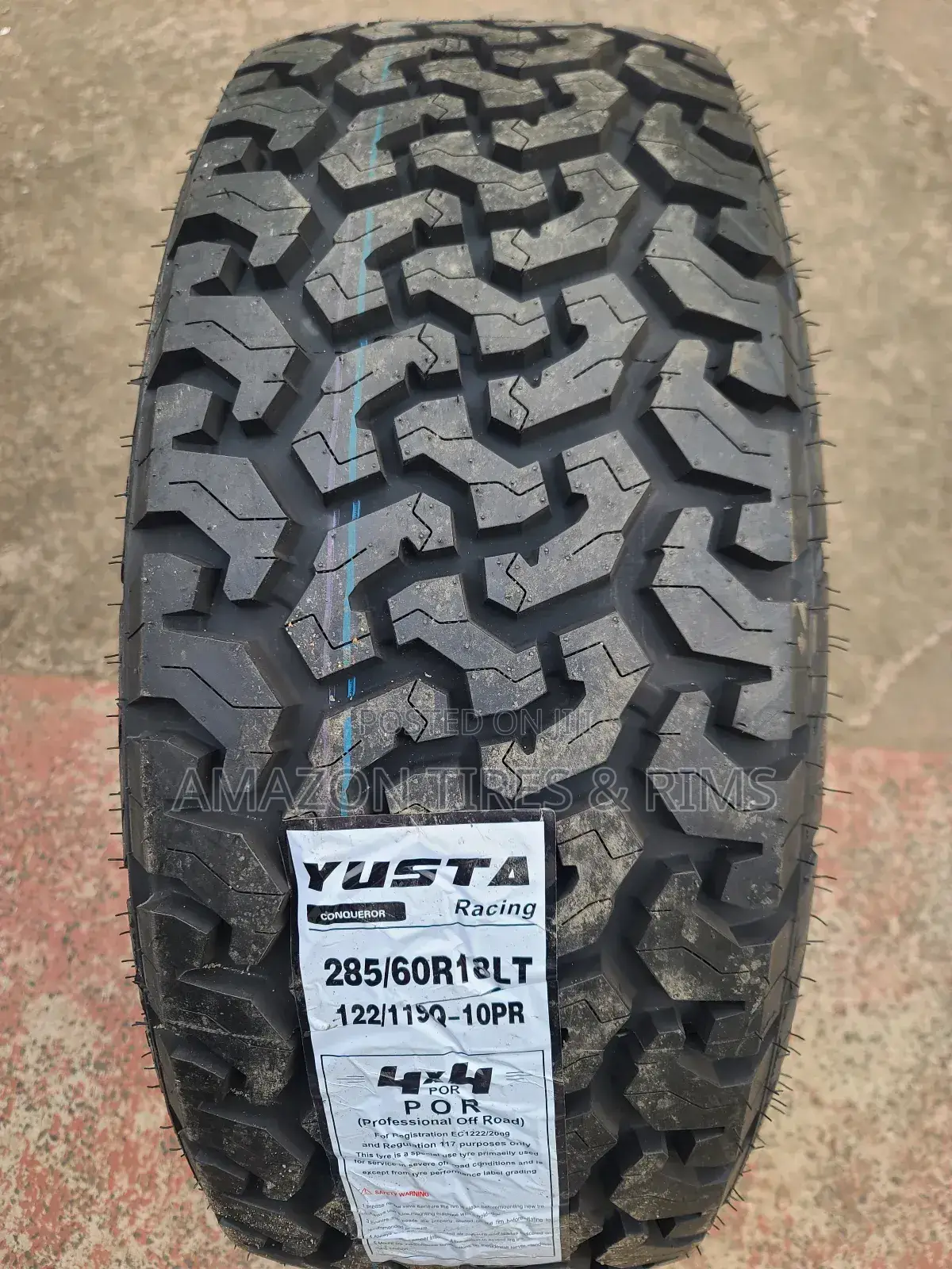 285/60r18 Yusta Tires Lt -10pr