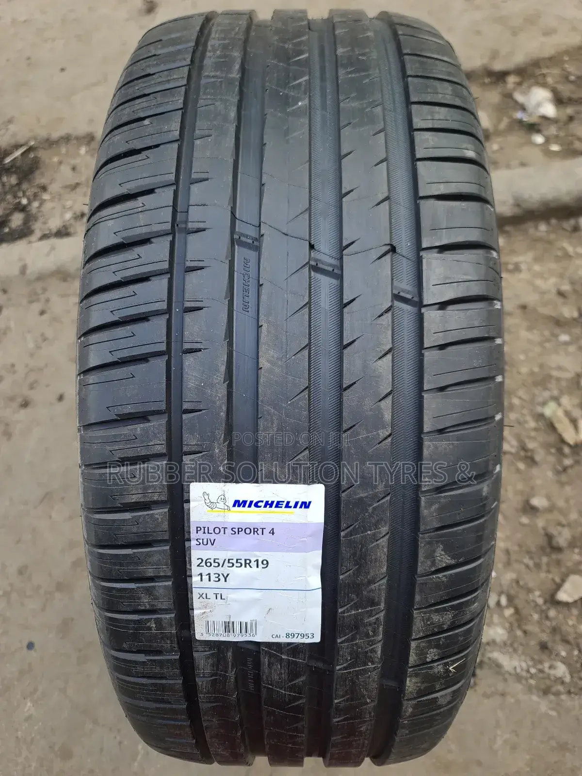 265 /55 R19 Michelin Tyres 113 Y XL Pilot Sport 4 SUV