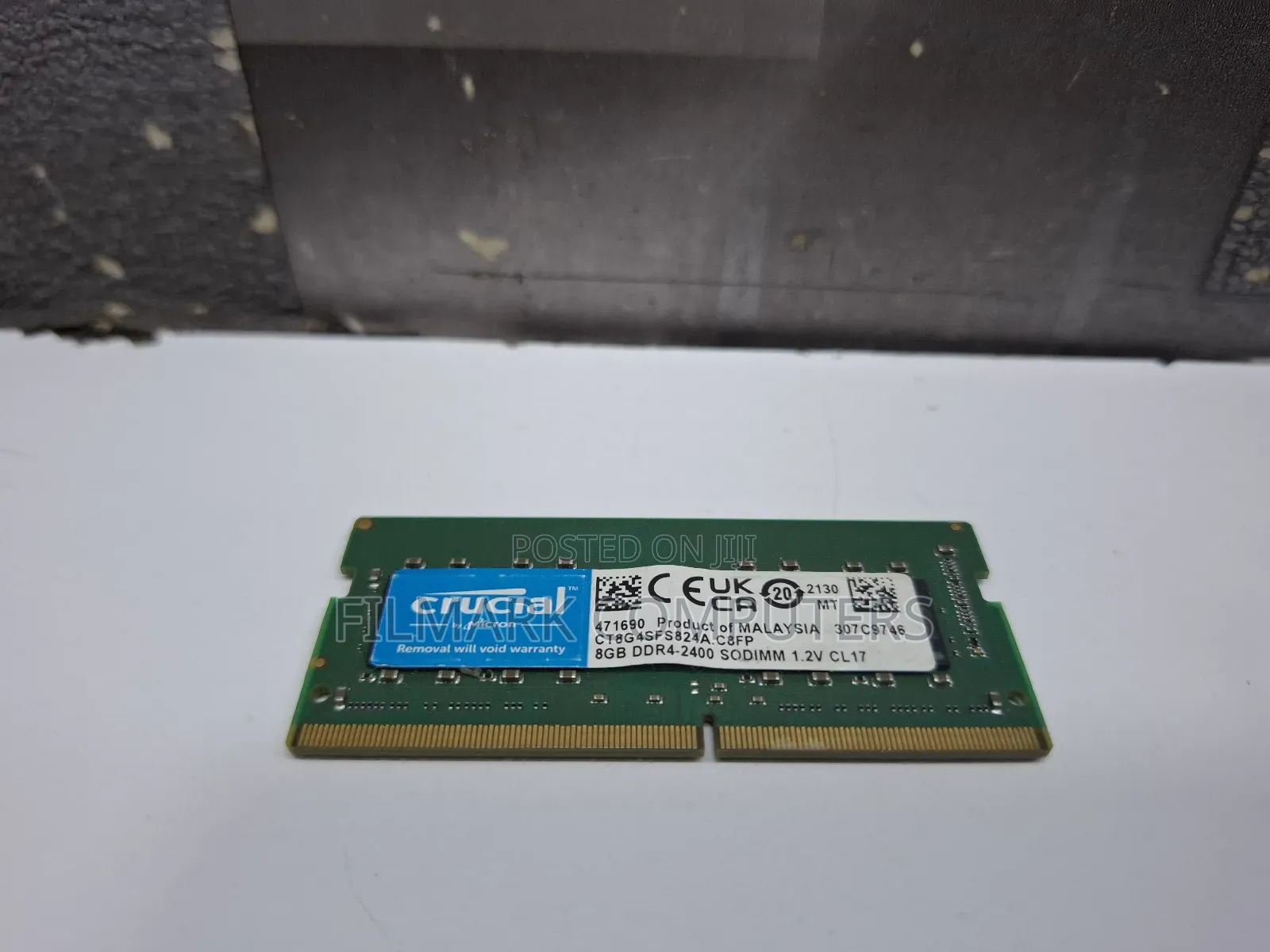 Crucial 8gb Ddr4 2400 MHZ Pc4-19200 Sodimm Laptop Memory