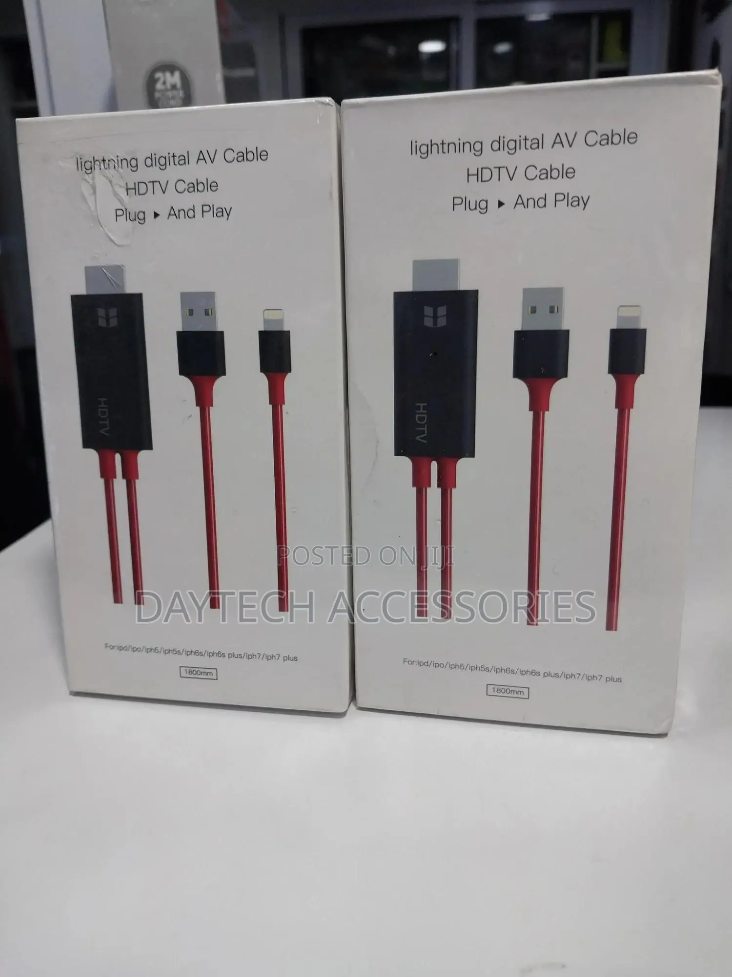 Apple Lightning to Hdmi Cable for iPhone to Tv.