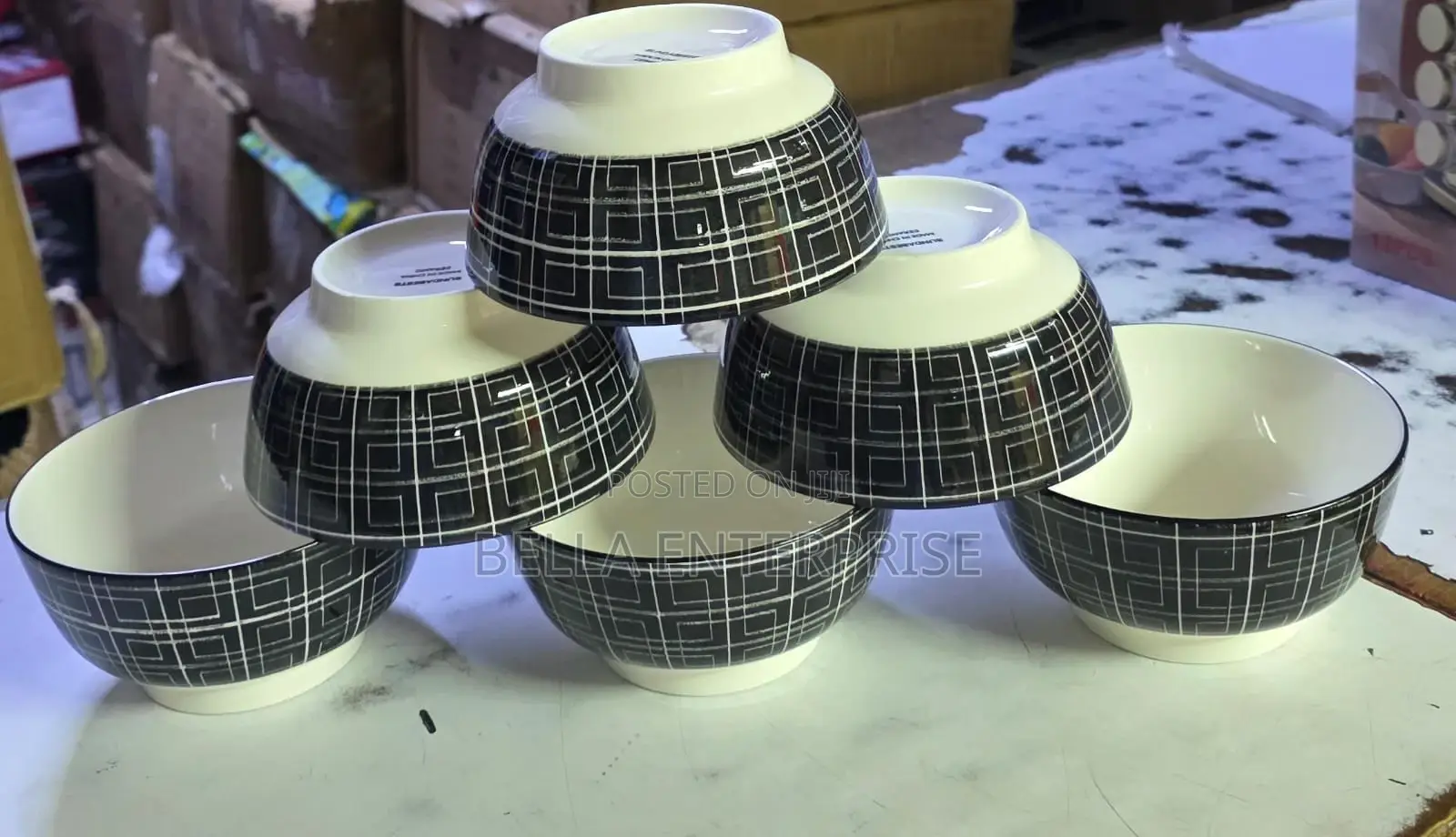 6pcs Ceramic Bowls 6 Inch