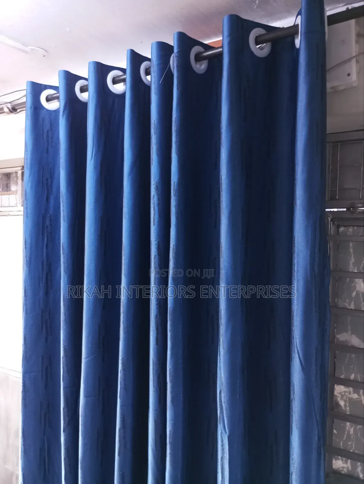 Navy Blue Curtains