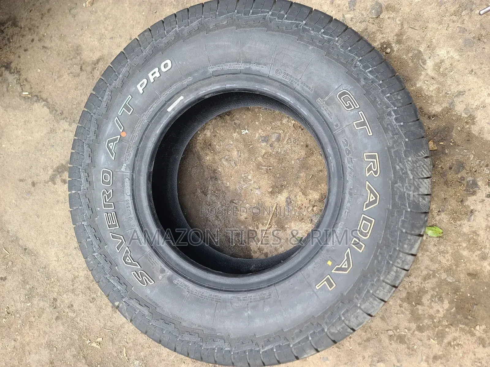 265/70r15 Gtrandial [Savero A/T Pro] Made In Indonesia