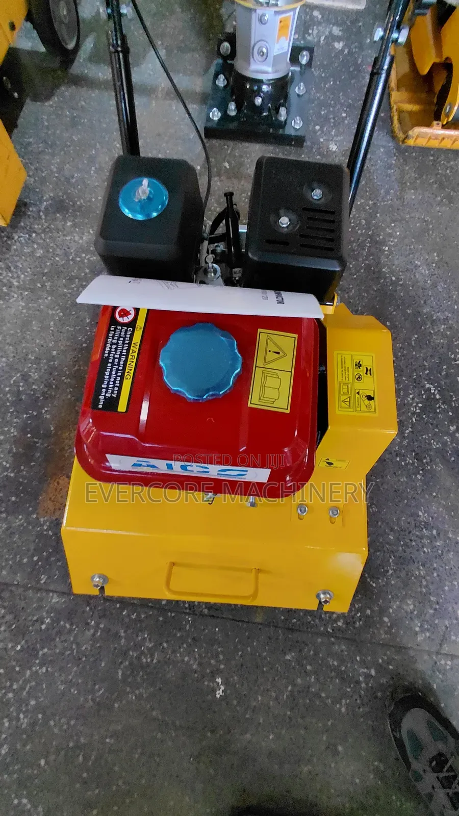 Aico Japan Plate Compactor 90kg 8hp Petrol Engine.