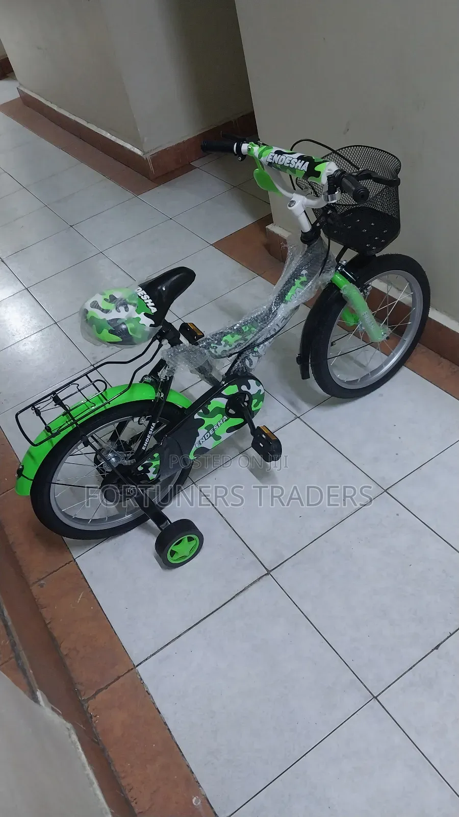Size 16 Kids Bike With Removable Training Wheels