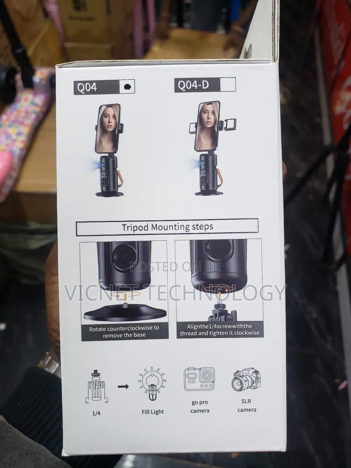 360° Ai Intelligence Face Tracking Tripod Stand