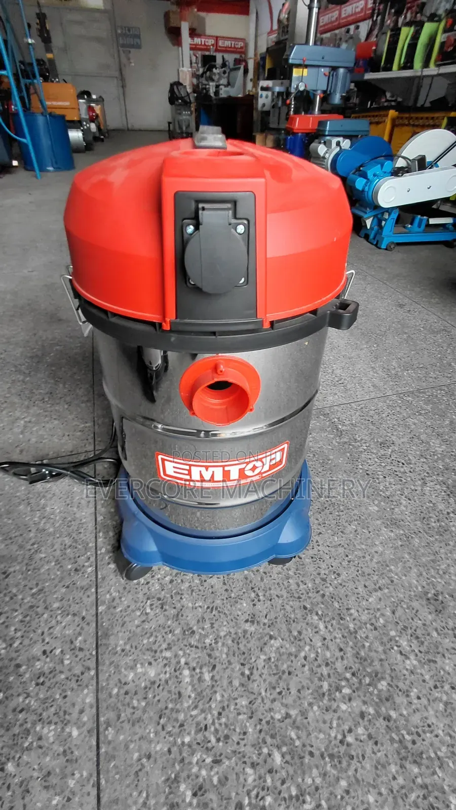 Emtop 30l Wet and Dry Vacuum Cleaner 1400watts.