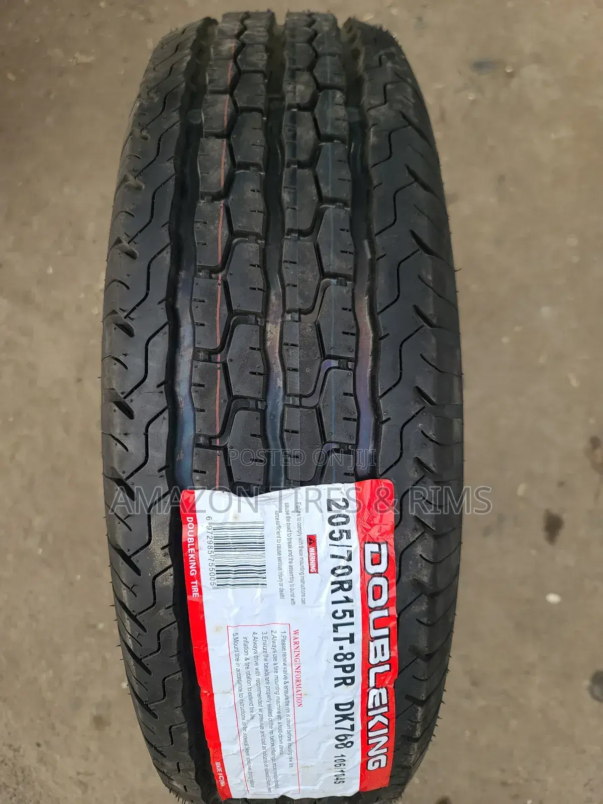 205/70r15  L/T 8pr Doubleking Tires