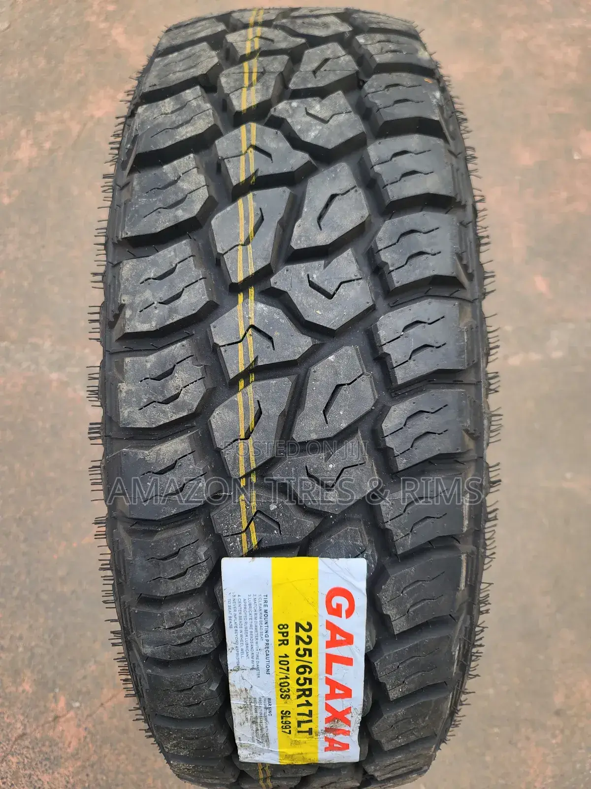 265/65r17 Galaxia Tires L/T 8pr