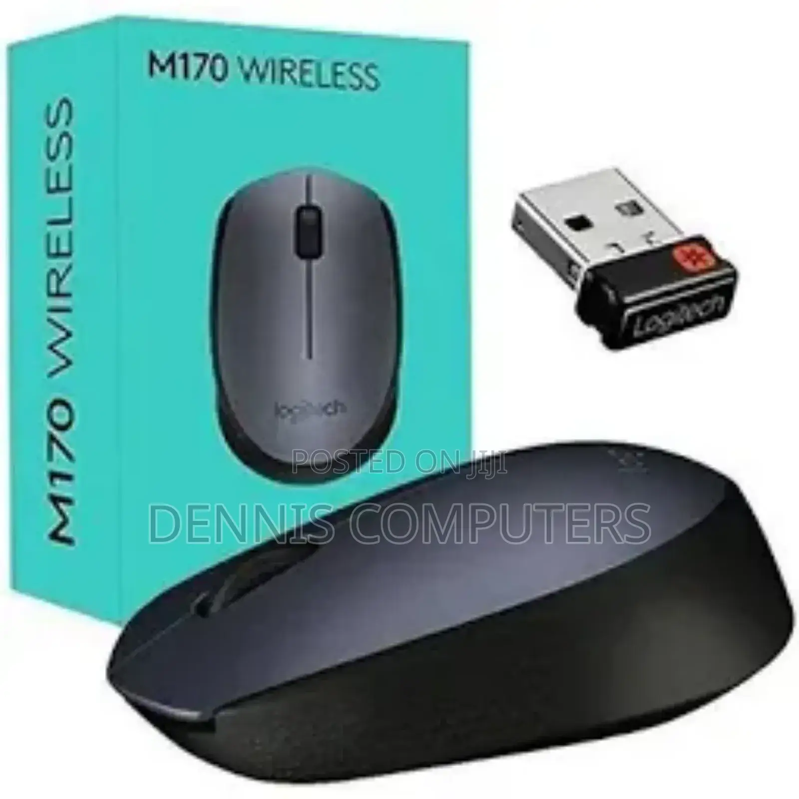 Logitech M170 Wireless Mouse - Grey - 910-004642