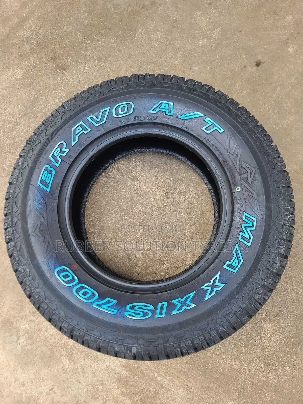 225 /75 R15 Maxxis Tyres Bravo a/T-700 8pr [Made in Thailand]