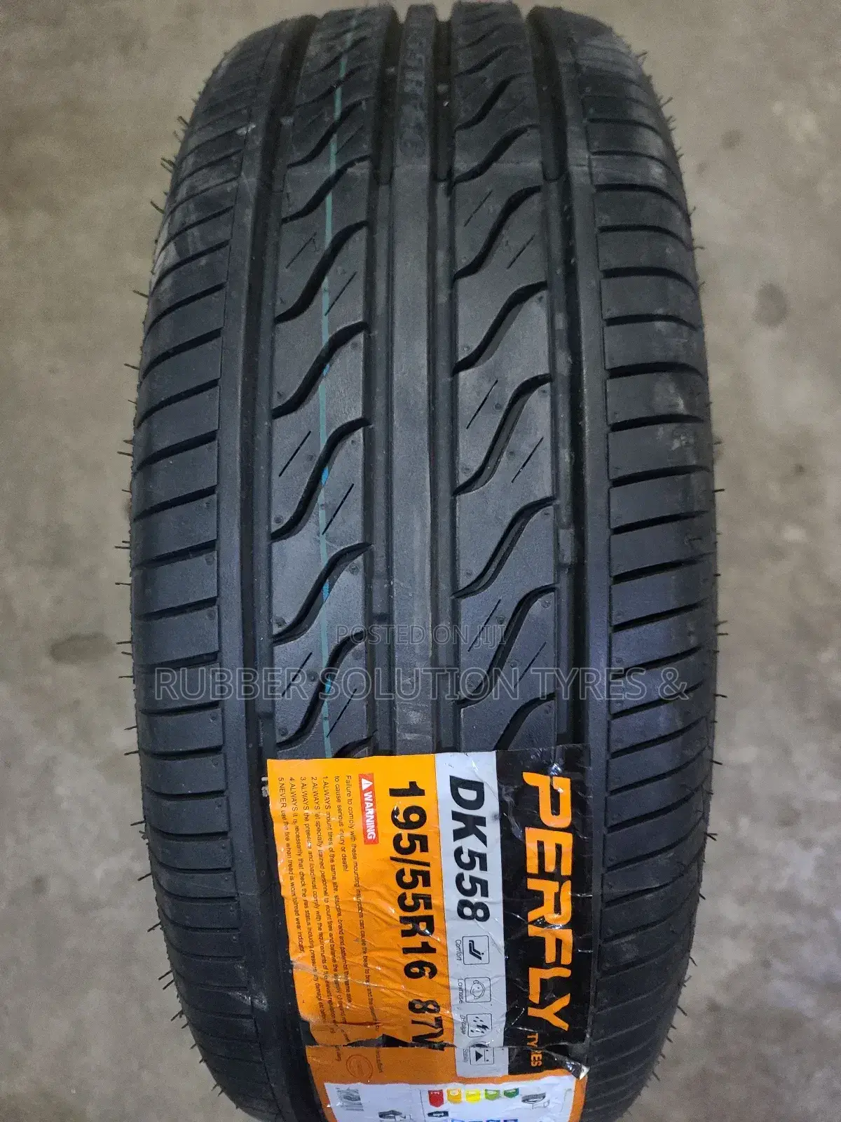 195/55r16 Perfly Tyres 87v Dk558