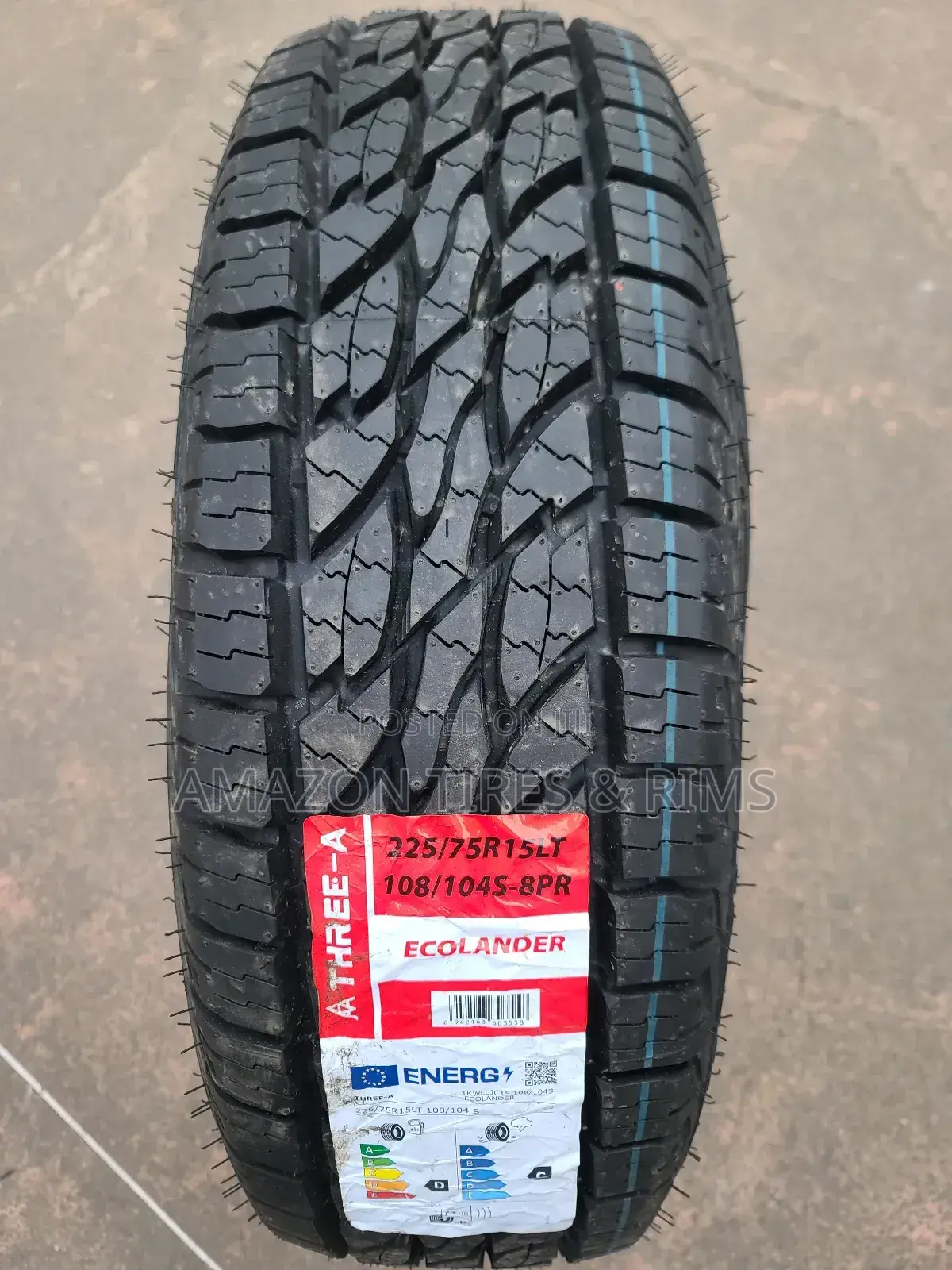 225/75r15 Three-a Tires [Ecolander A/T]