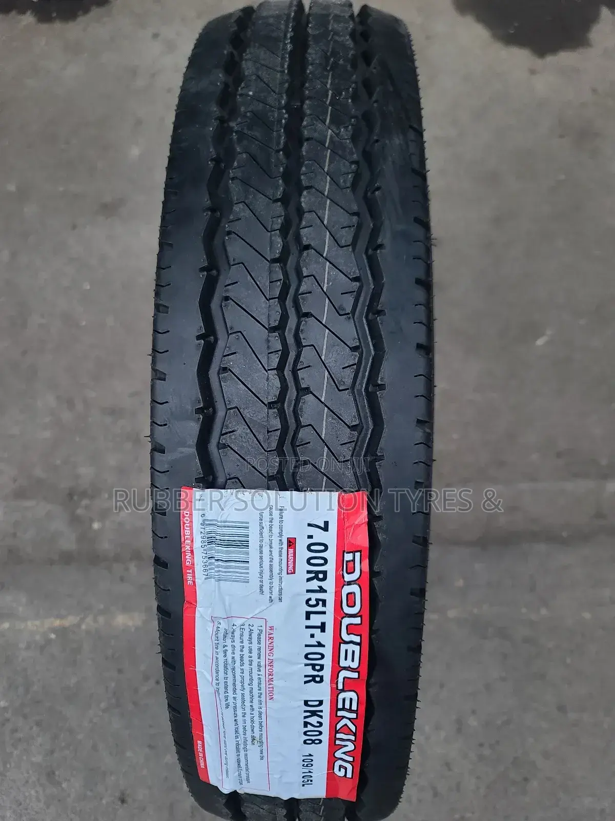 7.00r15 Doubleking Tyres L/T 10pr