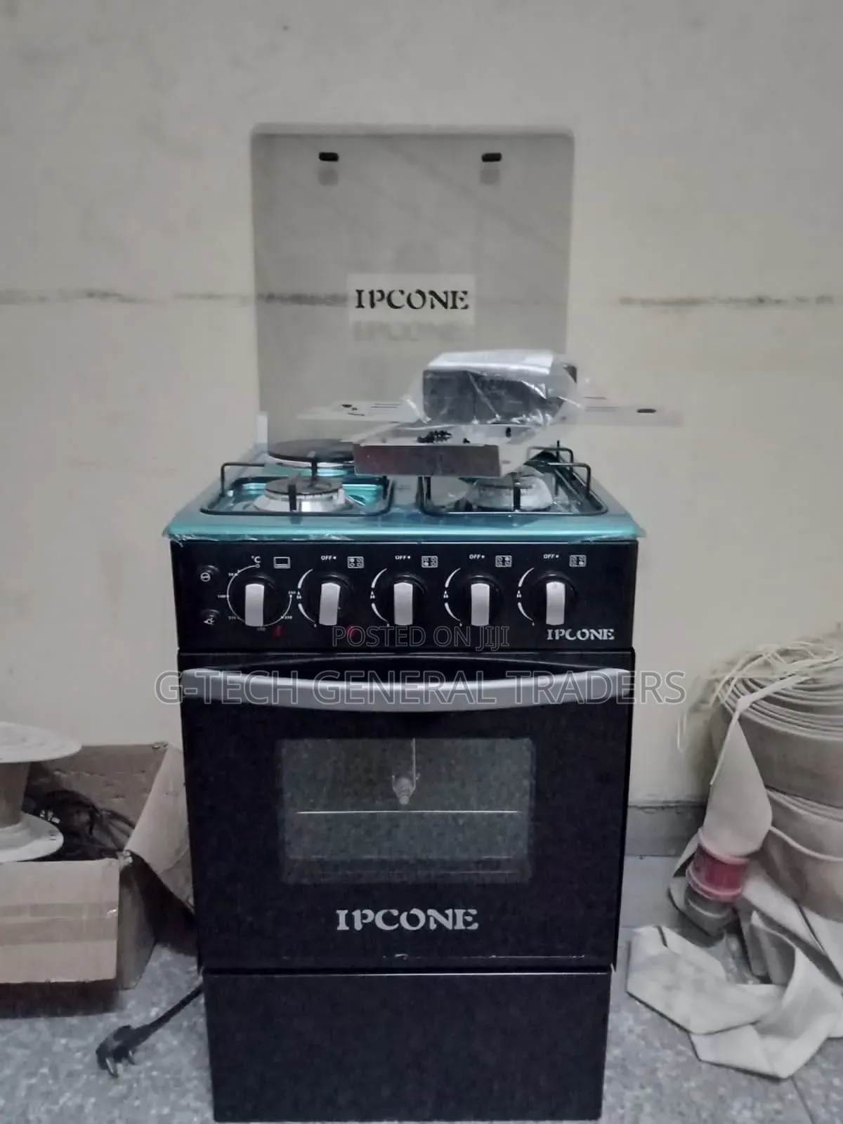 Ipcone 3gas +1hotplate 50*55 Standing Cooker/Electric Oven