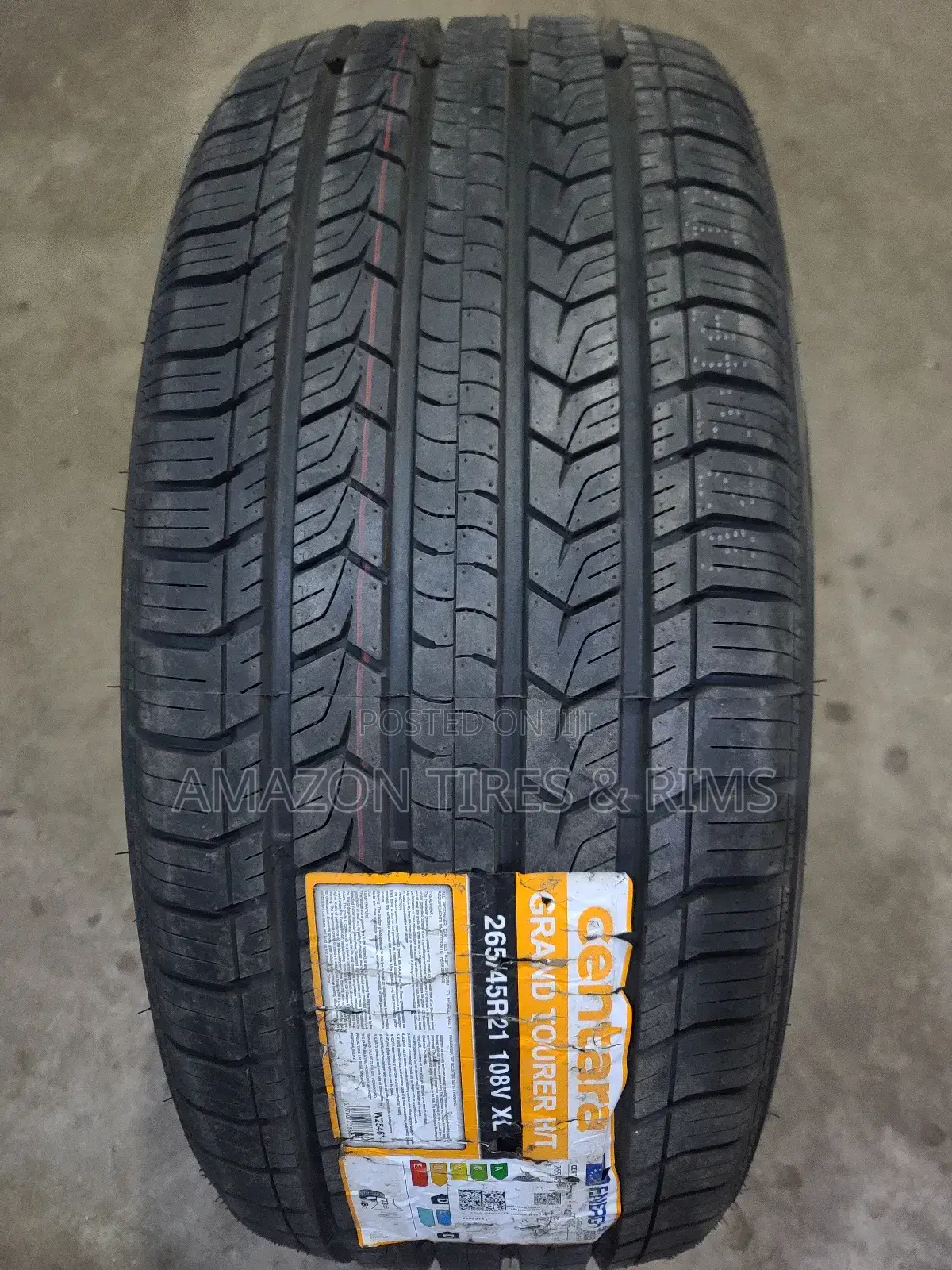 265/45r21 Centara Tires Xl 108v[Grand Tourers]