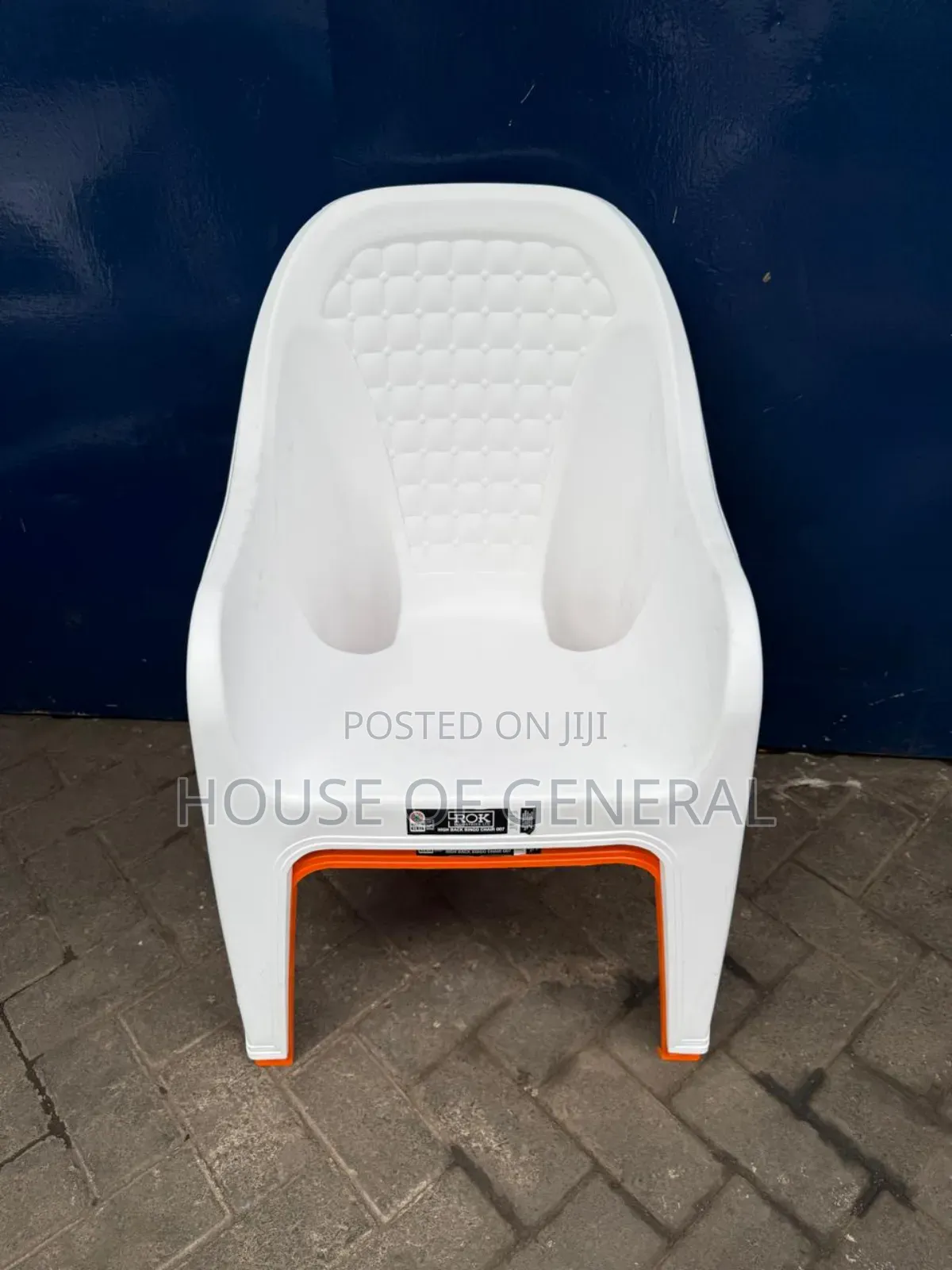 White Rock Plastic Chair. Long Lasting Plastic Chair