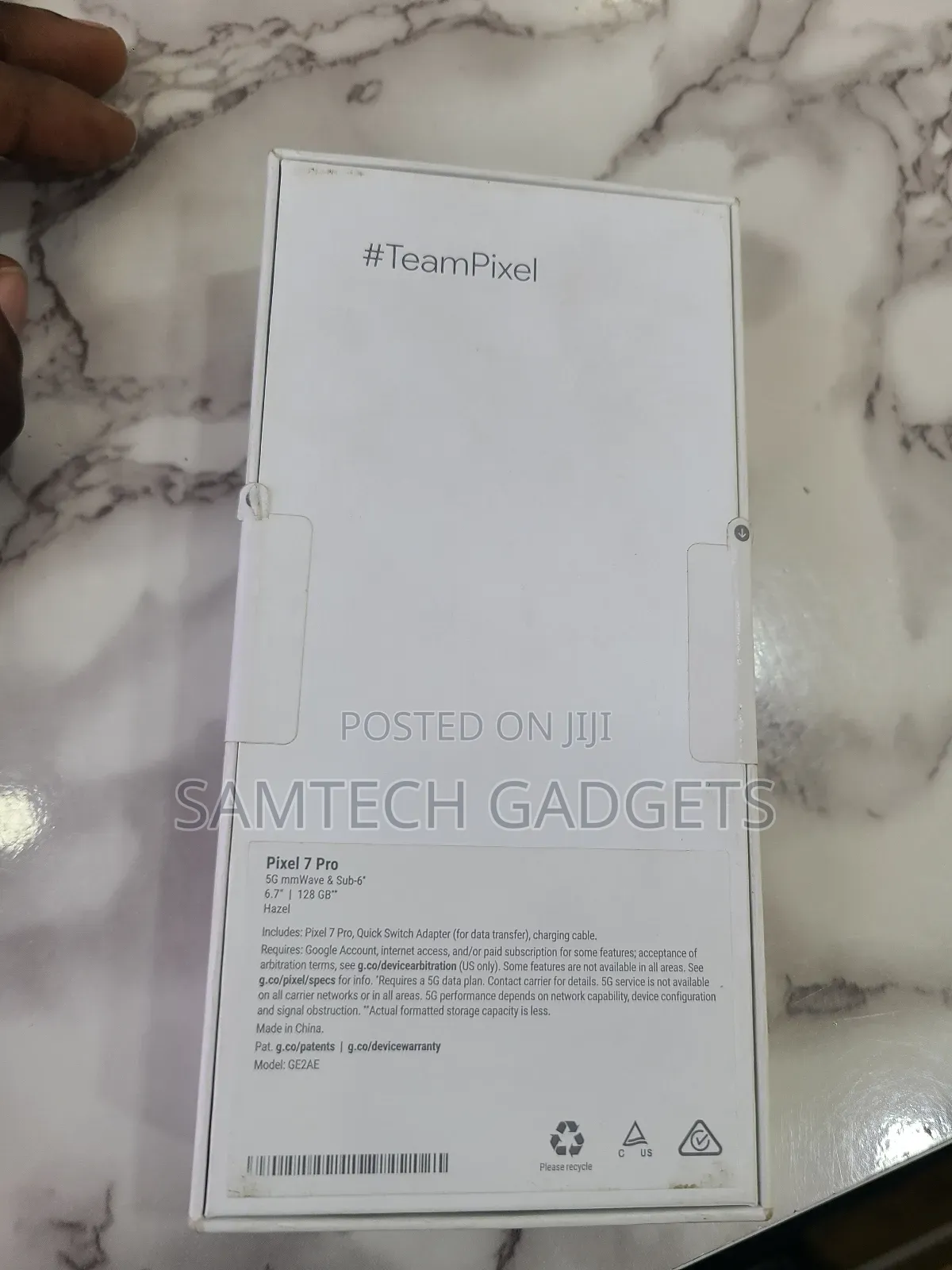 New Google Pixel 7 Pro 128 GB Gold