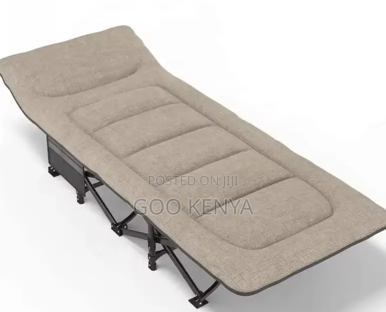Home Outdoor Chair; Easy-Set Portable Folding Bed for Outdoor Use