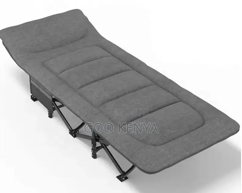 Home Outdoor Chair; Easy-Set Portable Folding Bed for Outdoor Use