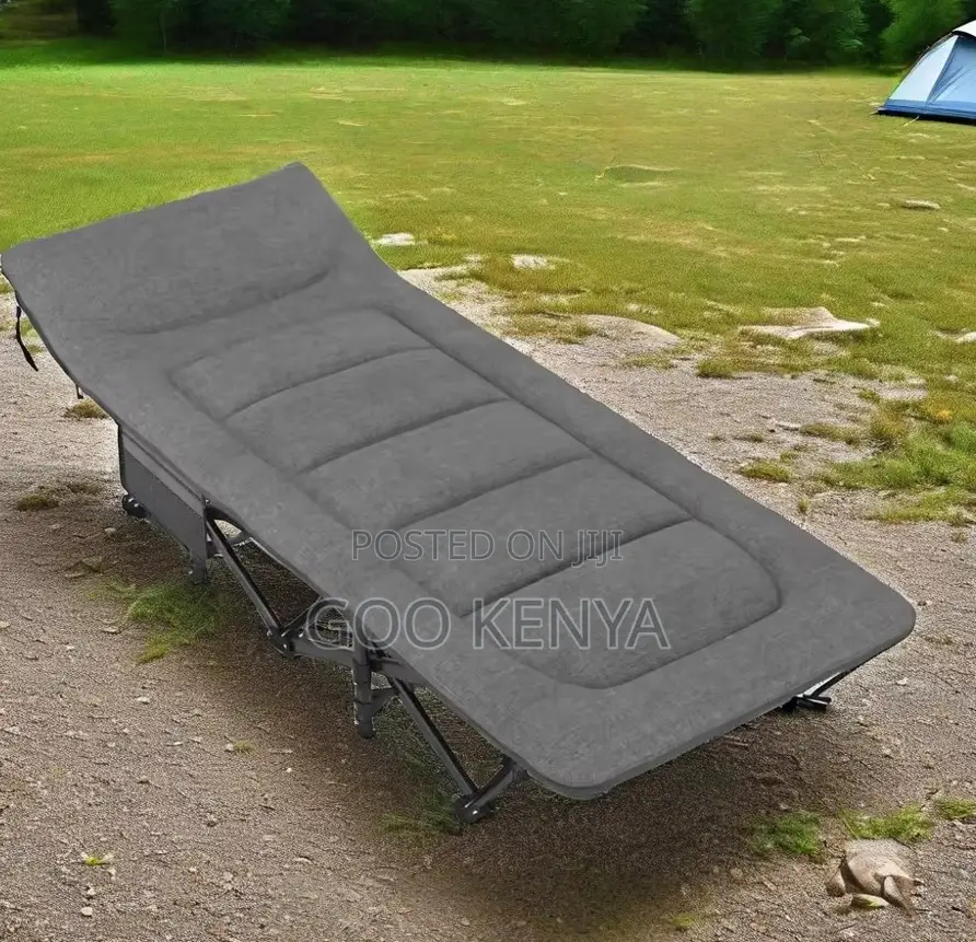 Home Outdoor Chair; Easy-Set Portable Folding Bed for Outdoor Use