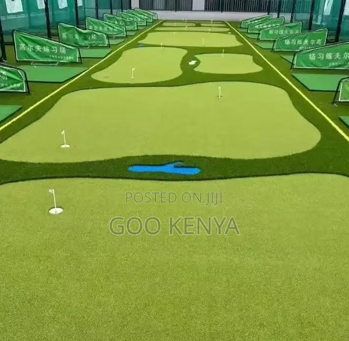 Home Outdoor Carpet; Heavy-Duty Waterproof Green Artificial Grass