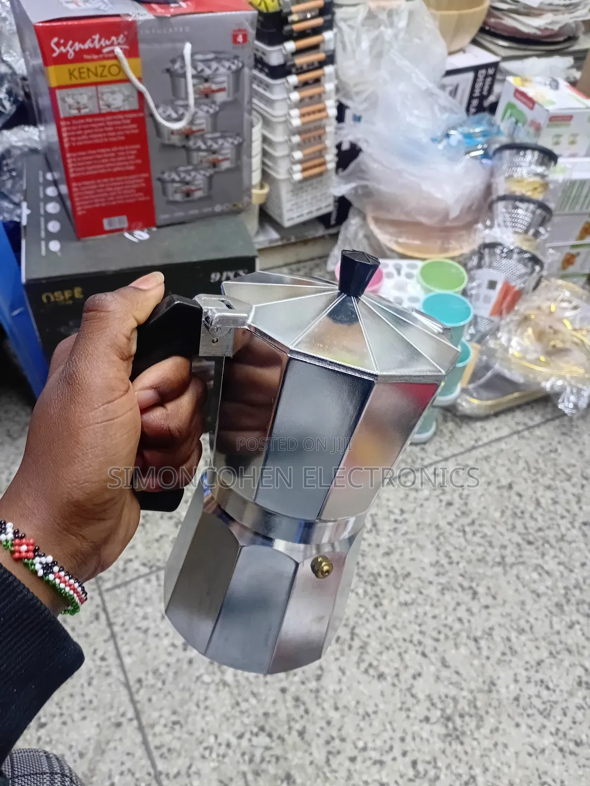 Aluminium Coffee Maker