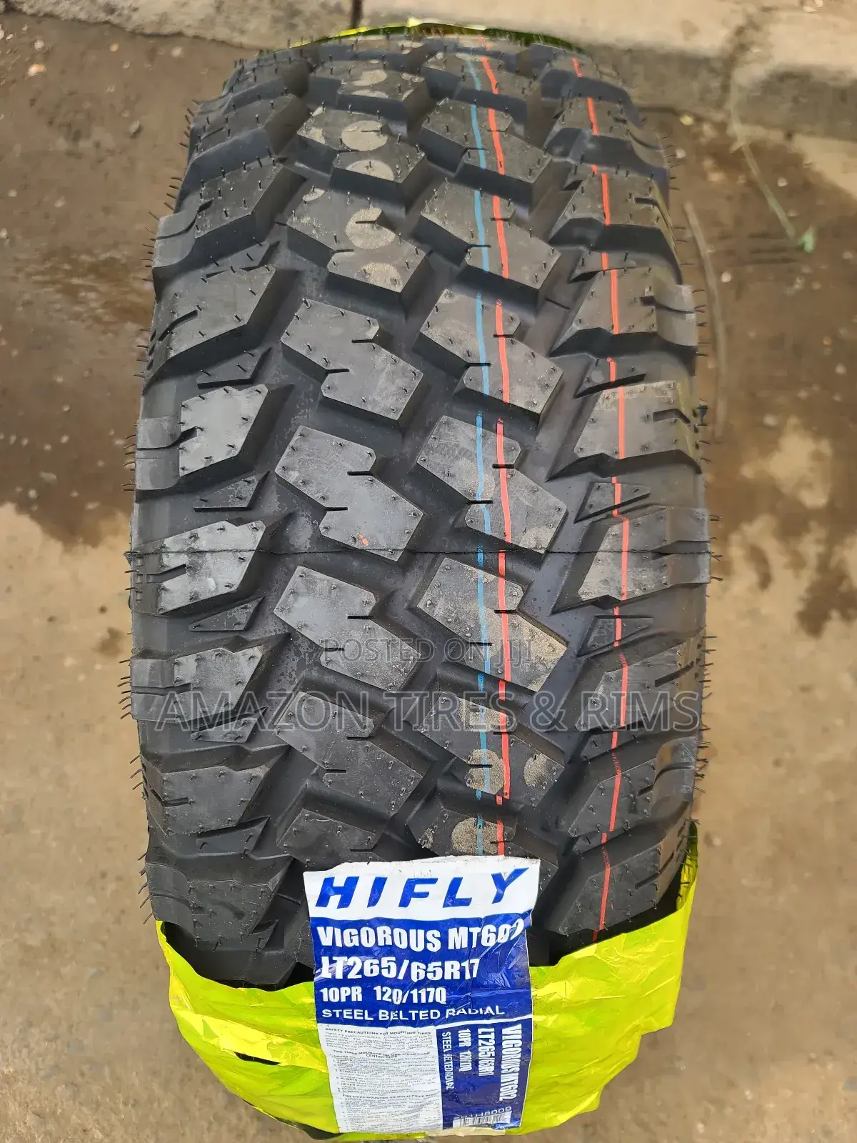 265/65r17 Hifly Tires M/T 10pr