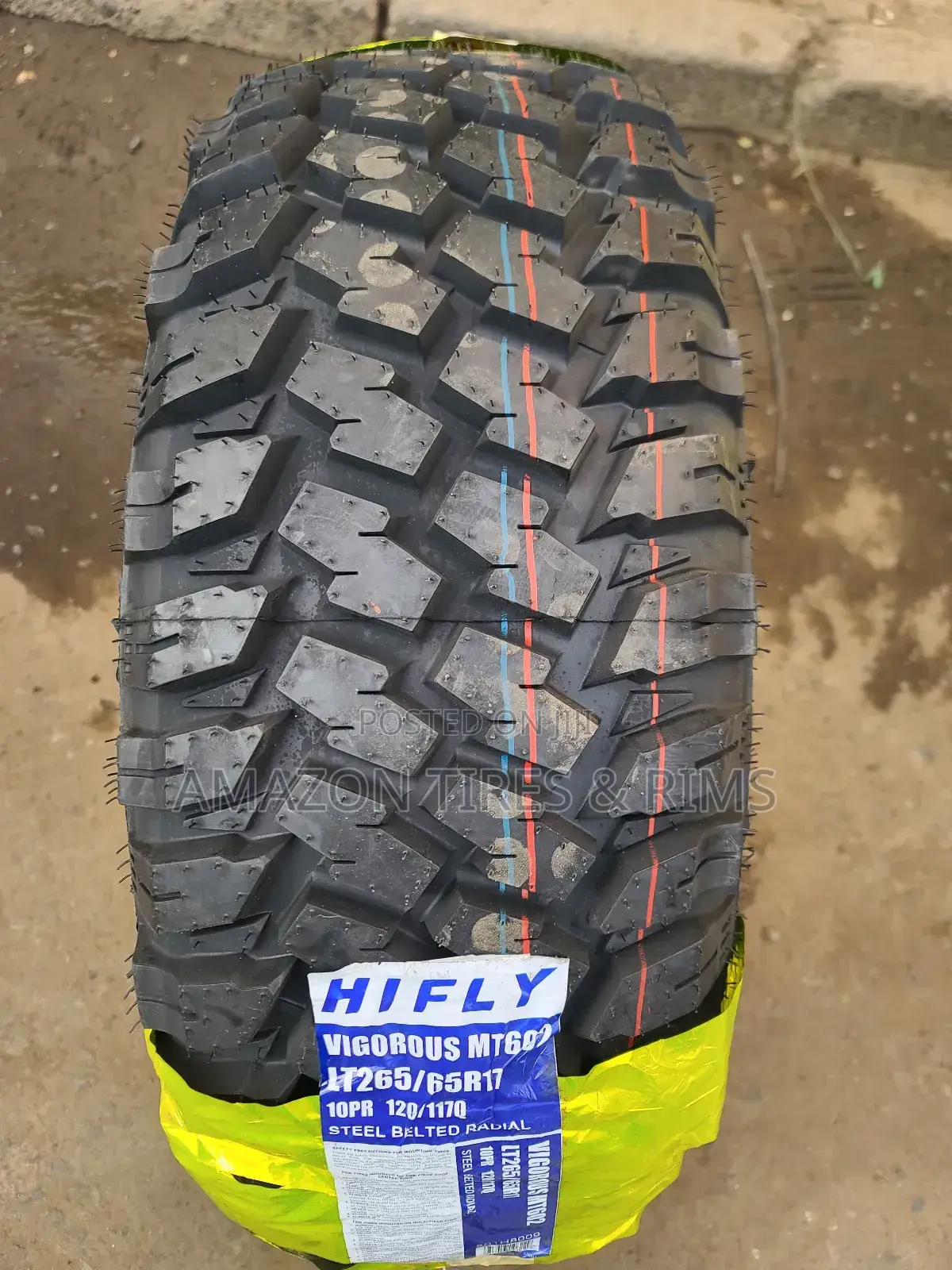 265/65r17 Hifly Tires M/T 10pr